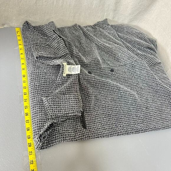 Vintage White Stag Womens Button Front Jumper Dress Size L Teacher Tweed Modest - Picture 5 of 7